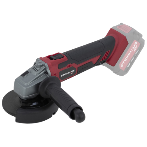 Polizor unghiular pe acumulator Steinhaus ONE 18V, PRO-ONE-AG, diametru disc 125mm, 11.500 RPM, viteza variabila, fara acumulator/incarcator, valiza transport + accesorii [1]