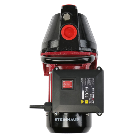 Pompa apa pentru apa curata Steinhaus PRO-JP801, 800 W, 3200 l/h debit apa, 3.8 bar, fonta, 38 m inaltime maxima refulare [2]