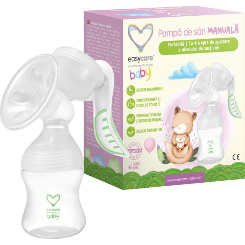 Pompa de san manuala EasyCare Baby, Model J203, Portabila [2]