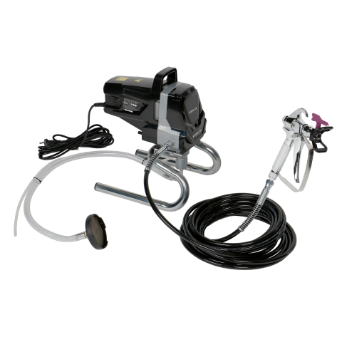 SISTEME DE VOPSIT SI SLEFUIT - Pompa de vopsit airless semiprofesional Steinhaus PRO-PS1010, 1010 W, 200 bar, debit vopsea 1.5 l/min (RESIGILAT)