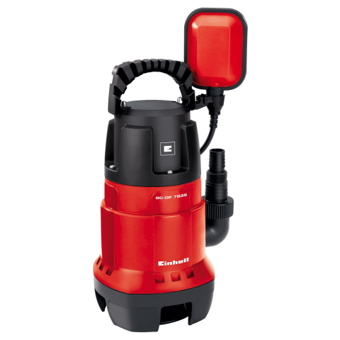 APARATE DE SPALAT CU PRESIUNE - Pompa submersibila apa murdara Einhell GC-DP 7835, 780 W, 15700 l/h debit maxim, 8 m inaltime refulare, 7 m adancime absorbtie