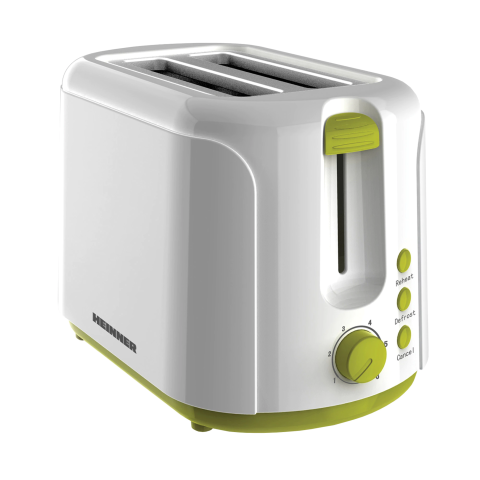 APARATE DE PAINE - Prajitor de Paine Heinner Charm, 750W, 6 setari, Alb/Verde