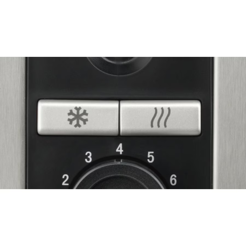 Prajitor paine Bosch TAT7203, 1050 W, 2 felii, Controlul variabil de rumenire, Senzor electronic pentru prajire uniforma, Negru/Inox [3]