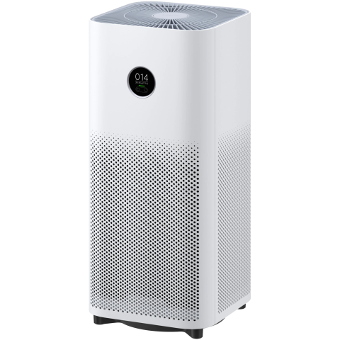 Purificator de aer Xiaomi Smart Air Purifier 4 EU, PCARD 400 m3/h, MI Home, Display OLED, Mod Noapte, acoperire 28-48 m2, BHR5096GL, Alb [1]