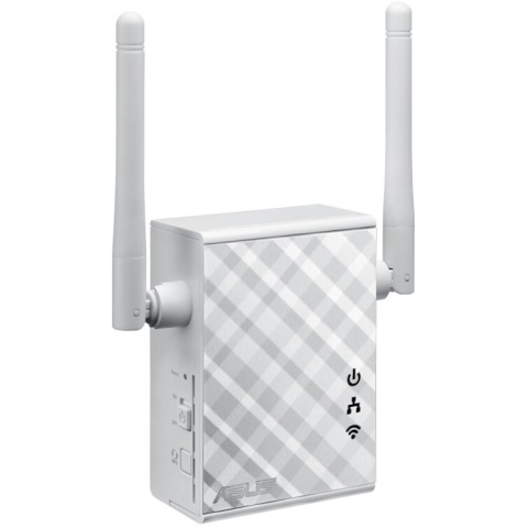 Range Extender Wireless ASUS RP-N12, N300, Access Point Mode, Repeater Mode, Media Bridge Mode, 2 antene Wi-Fi [1]