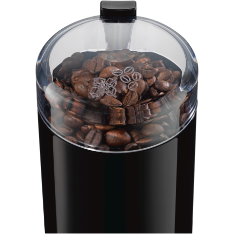 Rasnita de cafea Bosch TSM6A013B, 180 W, 75 g, cutit otel inoxidabil, Negru [2]