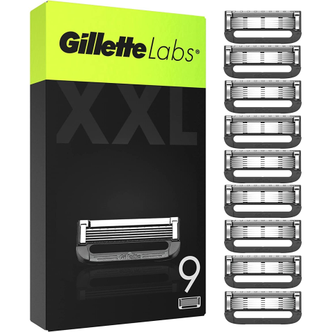 APARATE DE TUNS SI RAS - Rezerve GILLETTE LABS XXL, 9 BUC