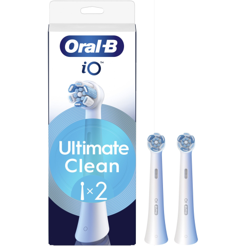 IGIENA ORALA - Rezerve periuta de dinti electrica Oral-B iO Ultimate Clean, compatibile doar cu seria iO, 2 buc