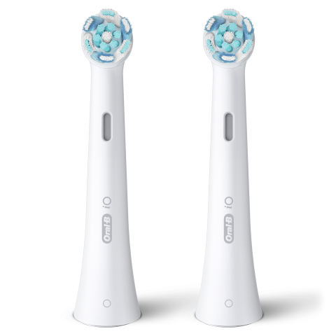 Rezerve periuta de dinti electrica Oral-B iO Ultimate Clean, compatibile doar cu seria iO, Alb, 2 [2]