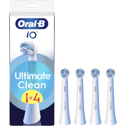 IGIENA ORALA - Rezerve periuta de dinti Oral-B iO Ultimate Clean , compatibile doar cu seria iO, 4 buc
