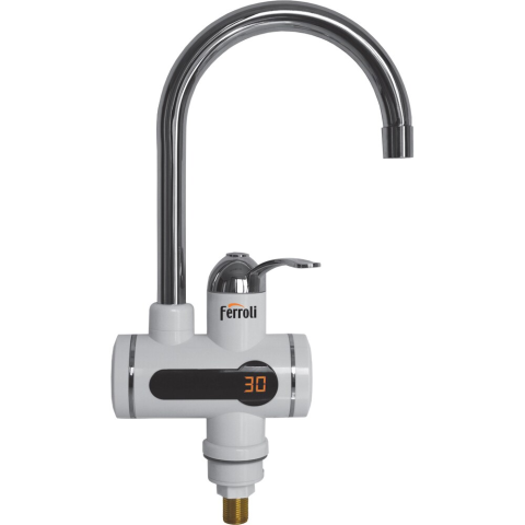 SANITARE - RESIGILATE - Robinet electric (instant apa calda) Ferroli Storm, afisaj LCD, 3000W
