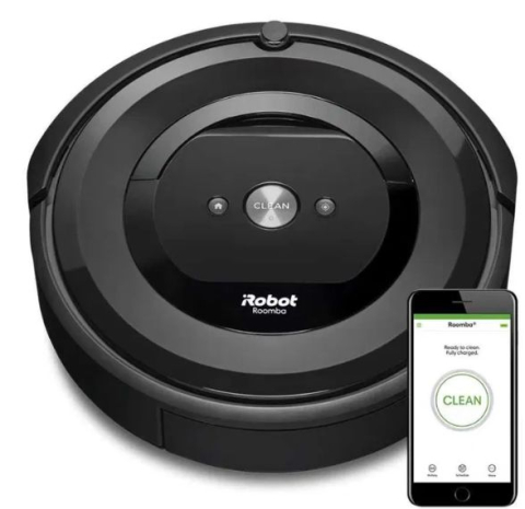 Electrocasnice - Robot de aspirare iRobot Roomba e5, Recipient lavabil, Negru