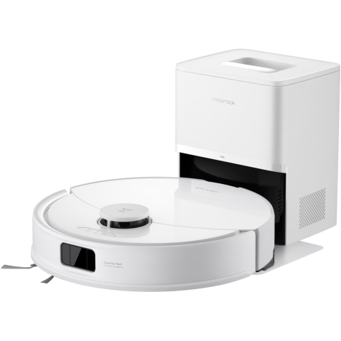 ELECTROCASNICE - RESIGILATE - Robot de aspirare Roborock Q10 PF+ W, aspirator si mop cu statie de golire automata, 10.000 Pa, baterie 5.200 mAh, autonomie 180 min, navigatie AI, recipient praf 2.7L, Liftable Mop, Suport Alexa si G