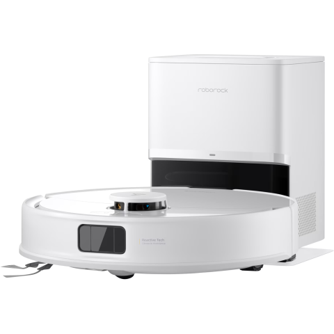 Robot de aspirare Roborock Q10 PF+ W, aspirator si mop cu statie de golire automata, 10.000 Pa, baterie 5.200 mAh, autonomie 180 min, navigatie AI, recipient praf 2.7L, Liftable Mop, Suport Alexa si G [1]