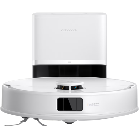 Robot de aspirare Roborock Q10 PF+ W, aspirator si mop cu statie de golire automata, 10.000 Pa, baterie 5.200 mAh, autonomie 180 min, navigatie AI, recipient praf 2.7L, Liftable Mop, Suport Alexa si G [2]