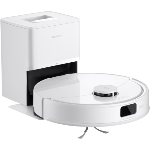 Robot de aspirare Roborock Q10 PF+ W, aspirator si mop cu statie de golire automata, 10.000 Pa, baterie 5.200 mAh, autonomie 180 min, navigatie AI, recipient praf 2.7L, Liftable Mop, Suport Alexa si G [4]