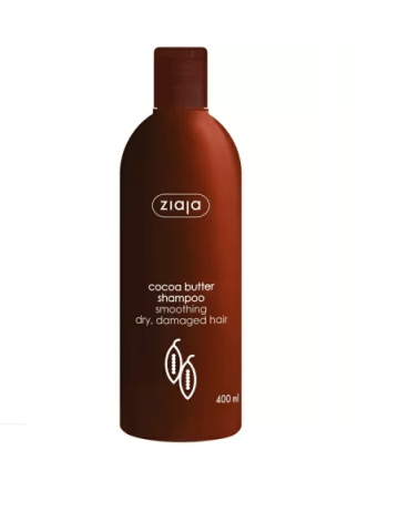 Ingrijire Par si Corp - Sampon pentru Netezire pentru Par Uscat si Degradat cu Unt de Cacao 400ml ZIAJA
