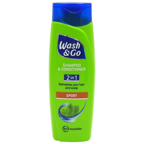 CURATENIE SI INGRIJIRE - Sampon Wash & Go 2 in 1 Sport , 200 ml
