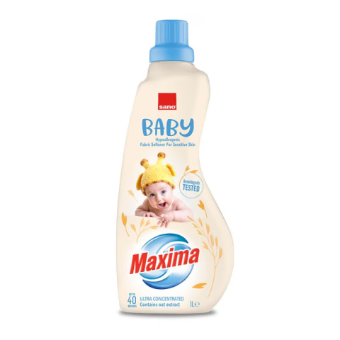Detergent si Balsam rufe - Sano Maxima Balsam Rufe Baby Oat 1l