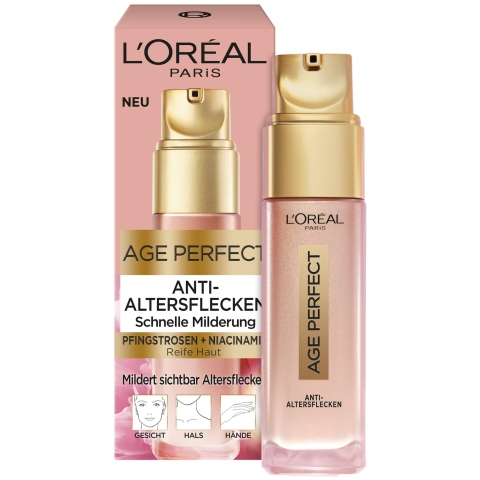 CURATENIE SI INGRIJIRE - Serum Anti-Îmbătrânire L'Oréal Paris Age Perfect Golden Age, 30ml, Roz