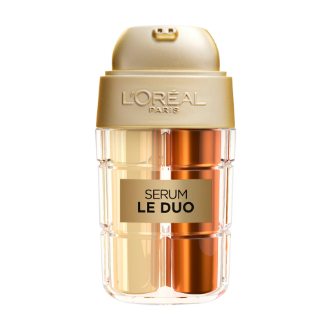 CURATENIE SI INGRIJIRE - Serum pentru fermitate L'Oreal Paris Age Perfect Le Duo, contine Peptide de Micro-Colagen, 2 serumuri in 1, 15 ml