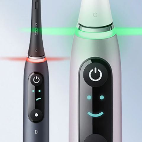 Set 2 x Periuta de dinti electrica Oral-B iO9 cu Tehnologie Magnetica si Micro-Vibratii, Inteligenta artificiala, Display led, Senzor de presiune Smart, Timer vizibil, 7 moduri, 1 incarcator magnetic, [3]