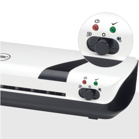 Set Craft GBC, 4 in 1, include laminator Insipre+ A4, trimmer, rotunjitor, 5 folii laminare A4, alb [2]