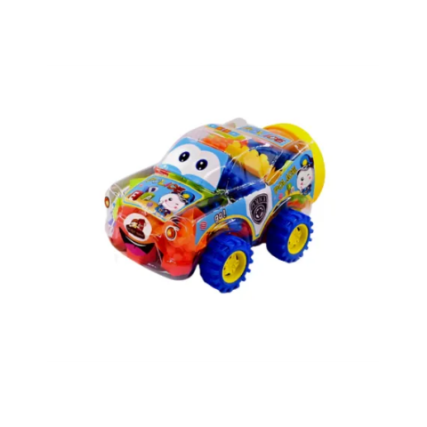 Jucarii - Set Cuburi de Constructie, Tip Masinuta, 4 Culori