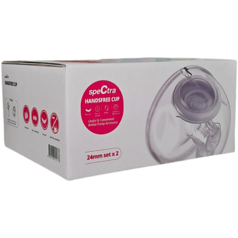 Set de cupe Hands Free pentru colectarea laptelui matern Spectra, 24 mm [2]