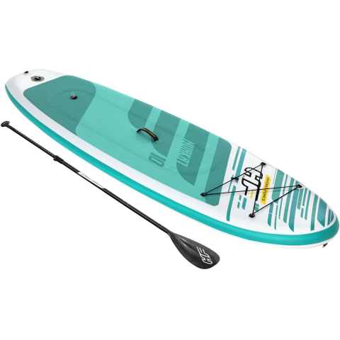 BARCI RESIGILATE - Set placa SUP Hydro-Force HuaKa'i, 305x84x15 cm, padela, pompa manuala, lesa picior, aripioara, kit reparatii, rucsac transport