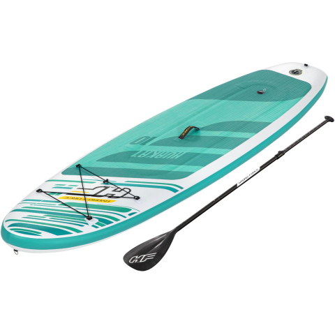 Set placa SUP Hydro-Force HuaKa'i, 305x84x15 cm, padela, pompa manuala, lesa picior, aripioara, kit reparatii, rucsac transport [1]