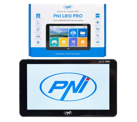 Sistem de navigatie GPS PNI L810 PRO ecran 7 inch, 800 MHz, 256MB DDR, 8GB memorie interna, FM transmitter [2]