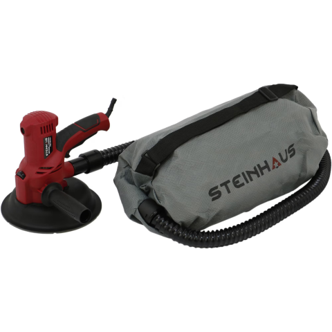 SCULE SI UNELTE ELECTRICE - RESIGILATE - Slefuitor pentru pereti Steinhaus PRO-DS710+, 710W, 180mm, sac aspirator, 6 discuri de slefuire