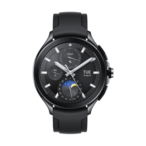 TELEFOANE SI SMARTWATCH-URI - RESIGILATE - Smartwatch Xiaomi Watch 2 Pro, Bluetooth Black Case, Black Fluororubber Strap