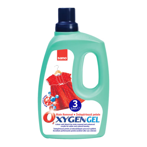 Detergent rufe - Solutie pentru indepartarea petelor Sano Oxygen, 3l