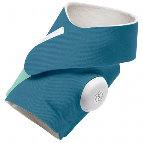 Gadget-uri Bebelusi - Soseta inteligenta pentru monitorizarea bebelusului Owlet Smart Sock 3 Bedtime Blue