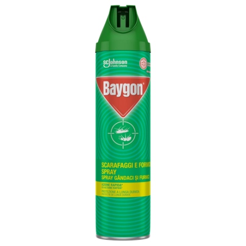 Insecticide si repelenti - Spray impotriva insectelor taratoare Baygon, 400 ml