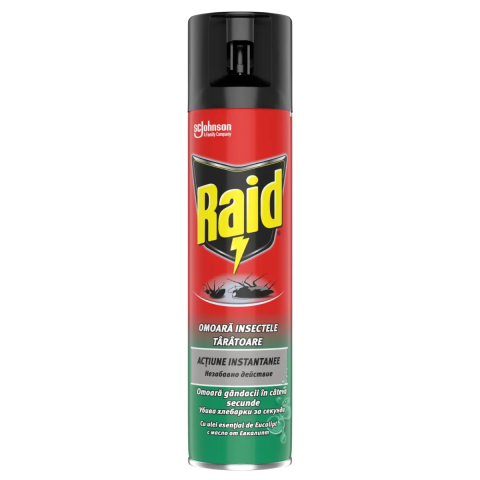 Insecticide si repelenti - Spray impotriva insectelor taratoare Raid, 400 ml