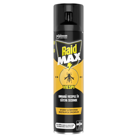 Insecticide si repelenti - Spray Raid Max impotriva viespilor, 400ml
