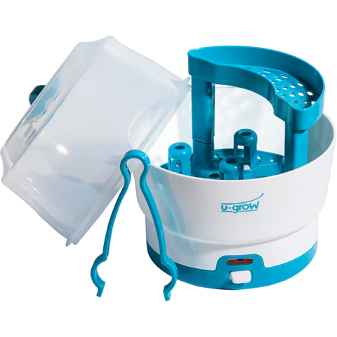Sterilizator biberoane U-GROW U317-BST, 500W, alb-albastru [1]