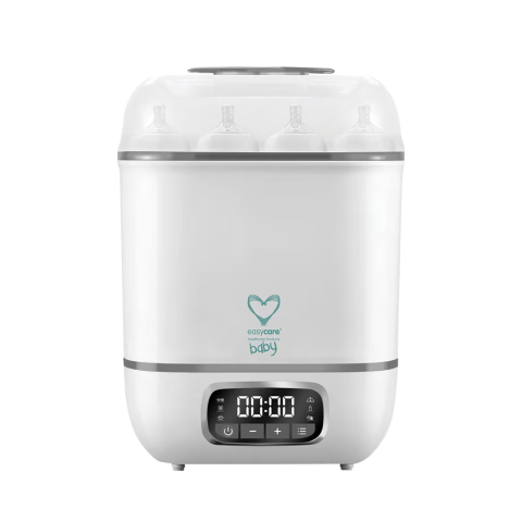 SCUTECE SI ARTICOLE BEBELUSI - Sterilizator electric cu abur pentru 8 biberoane 4 in 1, cu uscator Easycare Baby TB1713E