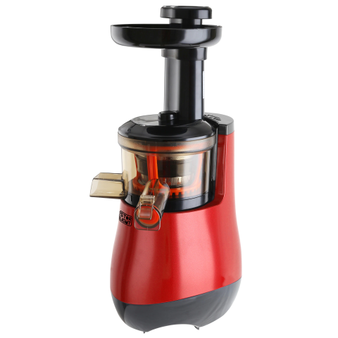 BLENDERE/MIXERE SI STORCATOARE - Storcator de fructe si legume cu melc Star-Light SJB-150R, 150 W, 55 RPM, Recipient suc 1.0 l, Recipient pulpa 0.8 l, Functie Reverse, Rosu