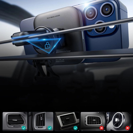 Suport Grila Ventilatie pentru Telefon 2C540 - ESR CryoBoost HaloLock [1]