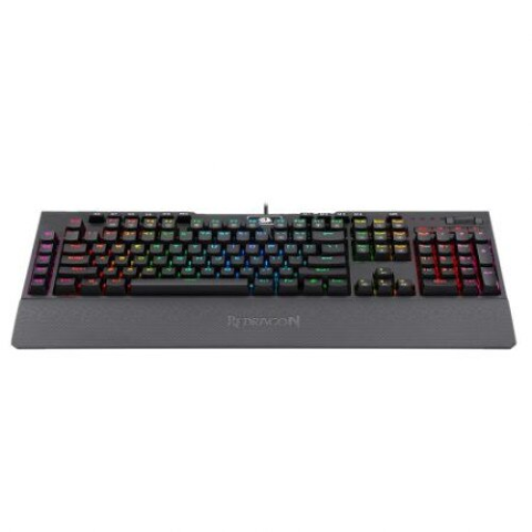 CAMERE DE SUPRAVEGHERE - Tastatura, Redragon, Brahma K586, gaming, USB, mecanica, iluminare de fundal RGB, Negru