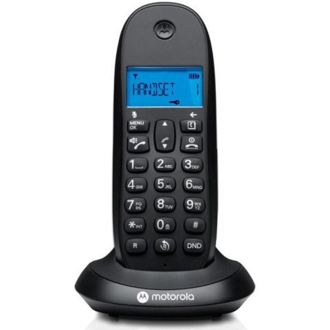 TELEFOANE SI SMARTWATCH-URI - RESIGILATE - Telefon fix fara fir Motorola DECT C1001CB+, Negru