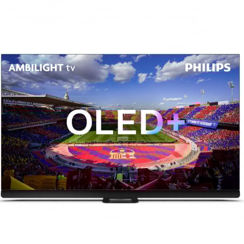Televizoare - Televizor Philips AMBILIGHT tv OLED 55OLED908, 139 cm, Google TV, 4K Ultra HD, 100hz, Clasa G (RESIGILAT)