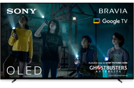 Televizoare - Televizor Sony BRAVIA OLED 65A80L, 164 cm, Smart Google TV, 4K Ultra HD, 100 Hz, Clasa F  - RESIGILAT