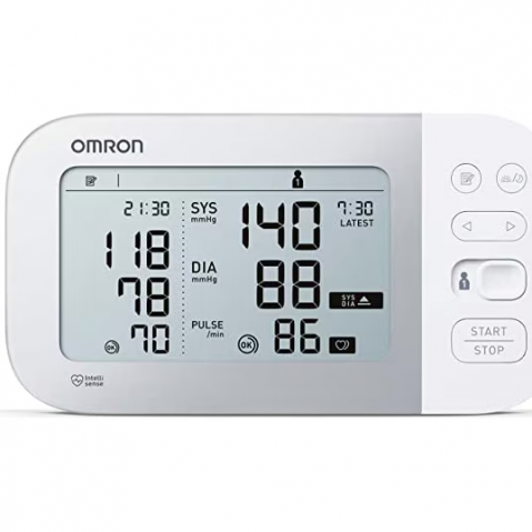 Tensiometru electronic de brat Omron X7 Smart, Bluetooth, 0-299mmHg, 40-180 bp, Alb+Adaptor [2]