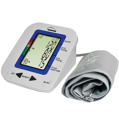 Tensiometre Medicale - Tensiometru electronic de brat SilverCloud MB23 cu ecran LCD si atentionare vocala