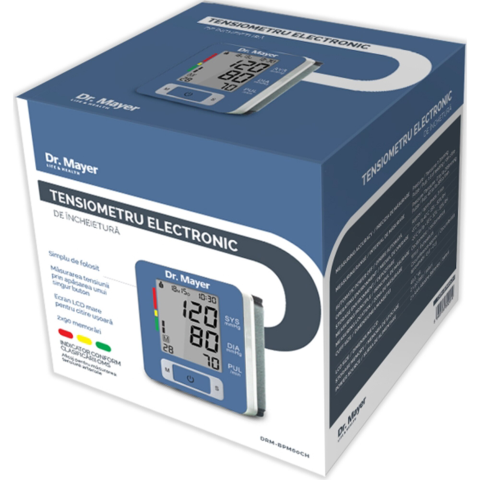 Tensiometru electronic de incheietura Dr. Mayer DRM-BPM60CH [2]